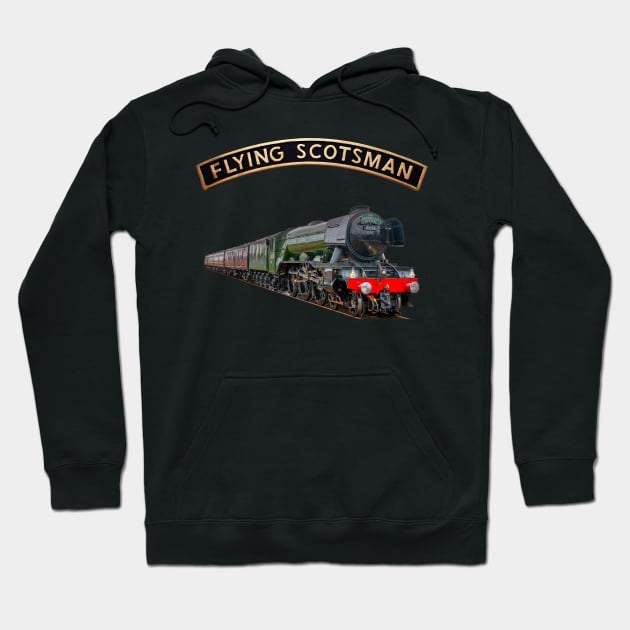 The Flying Scotsman Hoodie by SteveHClark